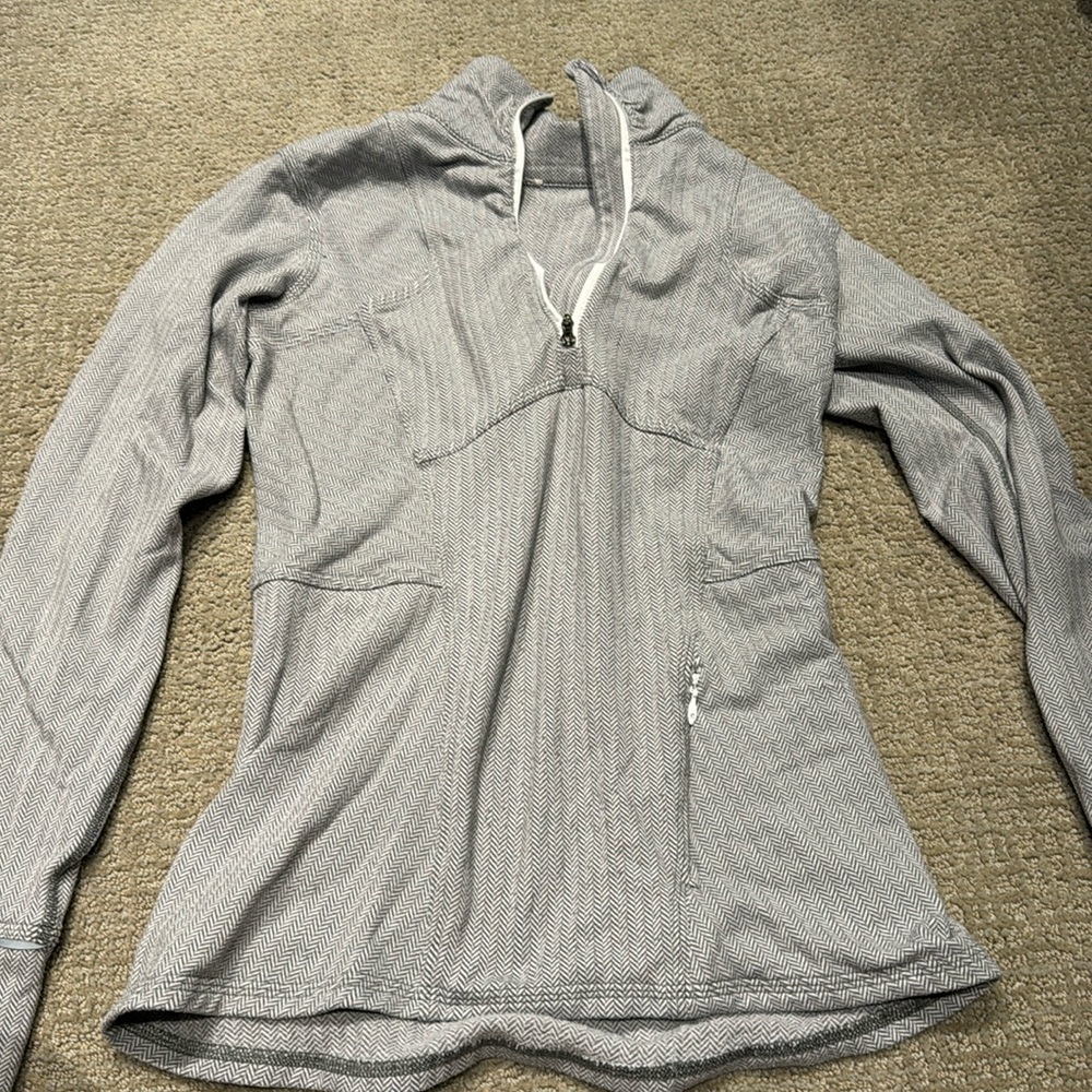 Lululemon herringbone half zip pullover